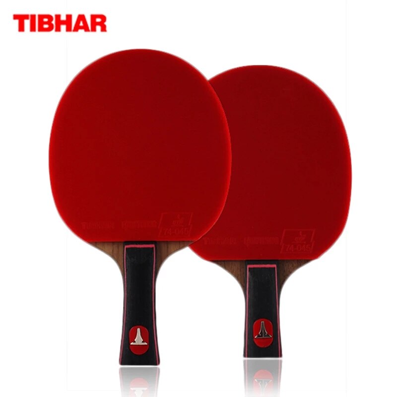TIBHAR 608 Professional Table Tennis Racket Competition Ping Pong Bat High Sticky Pimples-in Pingpong Paddle with Bag TIBHAR 608 Professional Table Tennis Racket Competition Ping Pong Bat High Sticky Pimples-in Pingpong Paddle with Bag