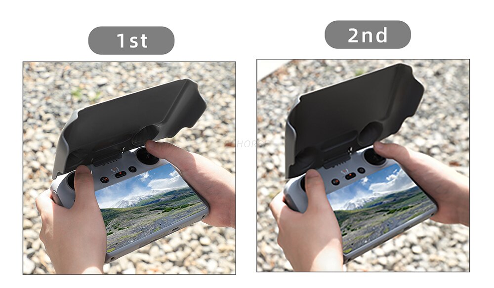 Sunnylife 2 in 1 Remote Controller Sun Hood Sunshade Screen Protector Protective Shell Cover for DJI Mini 3 Pro RC Accessories Sunnylife 2 in 1 Remote Controller Sun Hood Sunshade Screen Protector Protective Shell Cover for DJI Mini 3 Pro RC Accessories